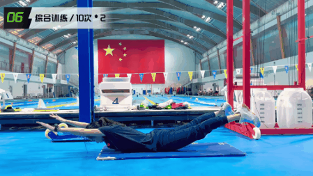 青少年游泳热身运动19.gif